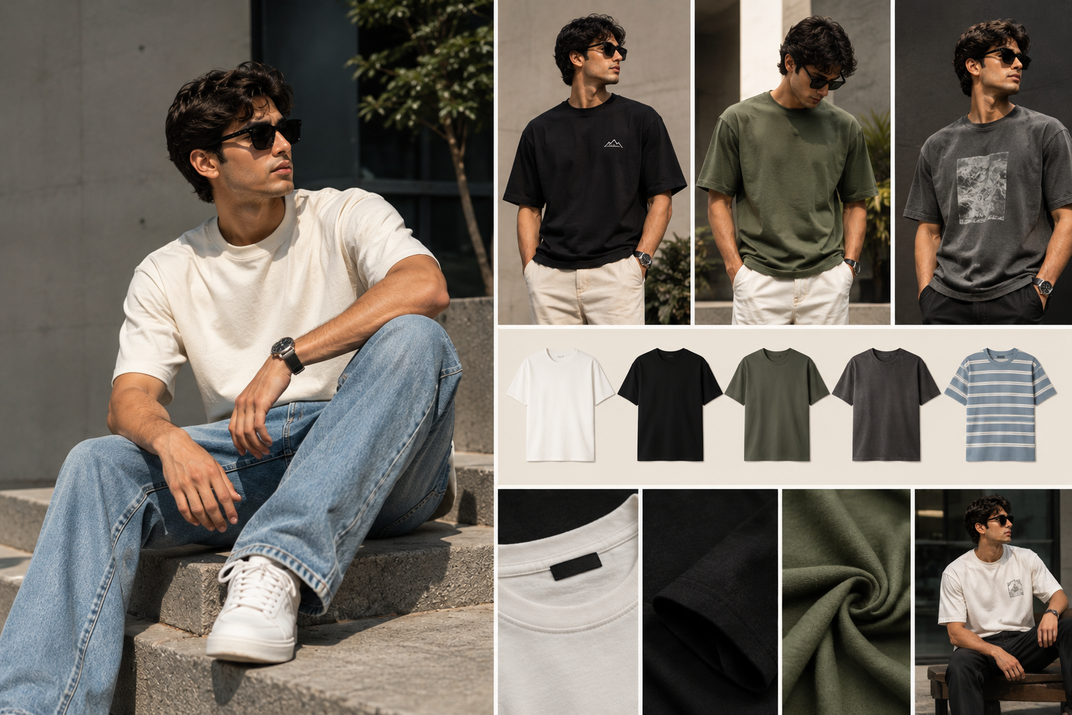 stylish men`s t-shirt